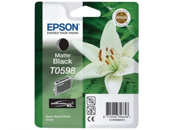 Bläckpatron EPSON C13T05984010 mattsvart