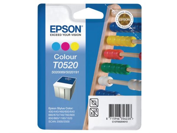 Bläckpatron EPSON C13T05204010 färg