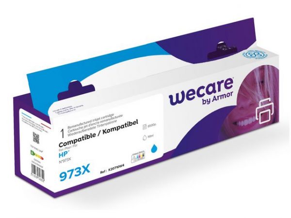 Bläckpatron WECARE 973X cyan