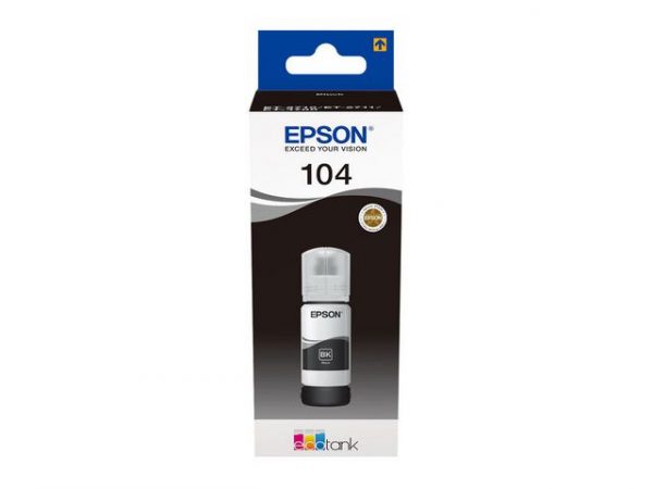 Bläckpatron EPSON T104 C13T00P140 svart