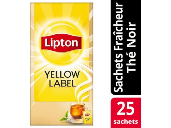 Te LIPTON påse Yellow Label 25/fp