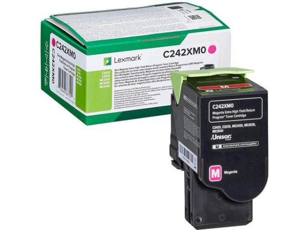 Toner LEXMARK C242XM0 3