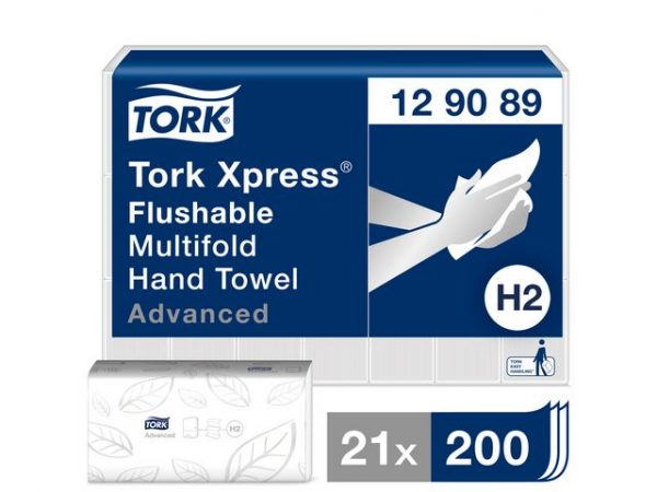 Handduk TORK Adv H2 Xpress 4200/fp