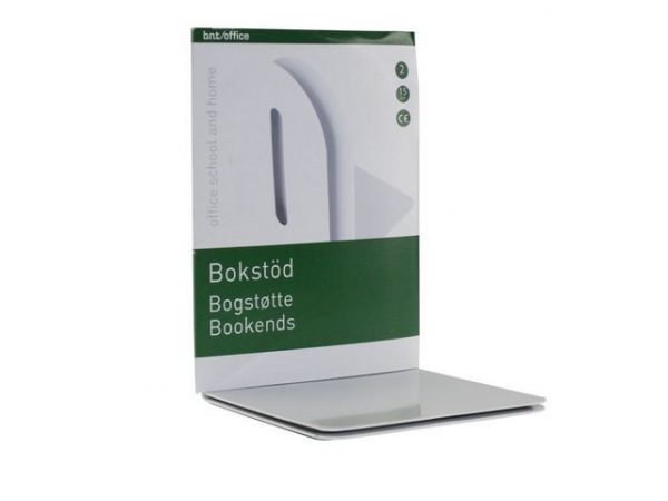 Bokstöd metall 15cm