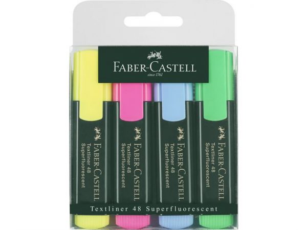 Överstrykningspenna FABER CASTELL 4/fp