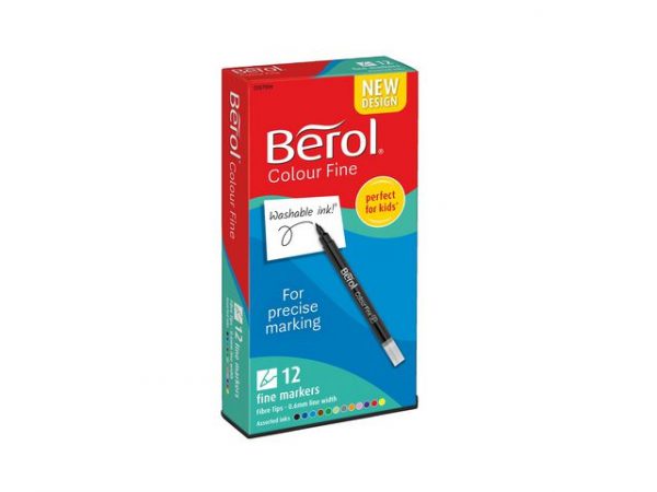 Fiberpenna BEROL Colorfine 12/fp