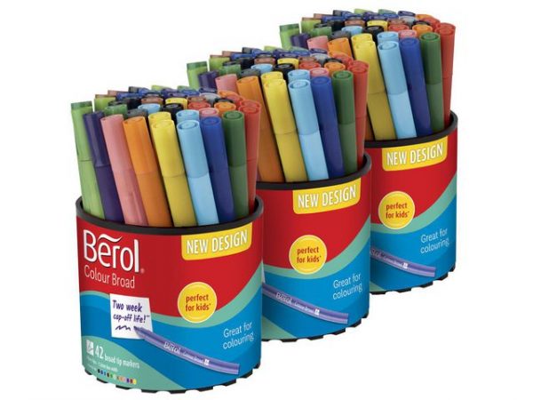 Fiberpenna BEROL Colourbroad 42x3/fp