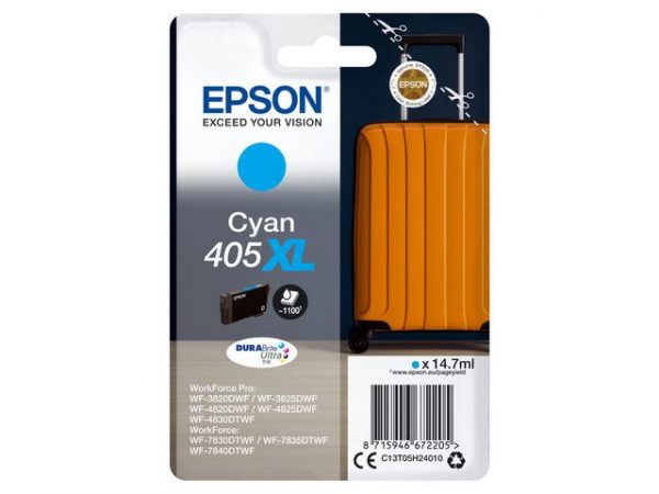 Bläckpatron EPSON T405 XL Cyan
