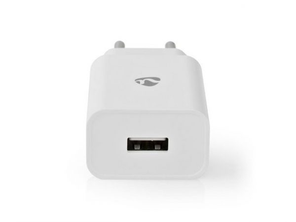 Laddare vägg NEDIS 2.4 A 1 x USB-A vit