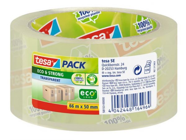 Packtejp TESA Eco Strong 50mmx66m klar