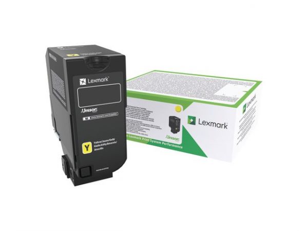 Toner LEXMARK 74C2HYE 12K gul