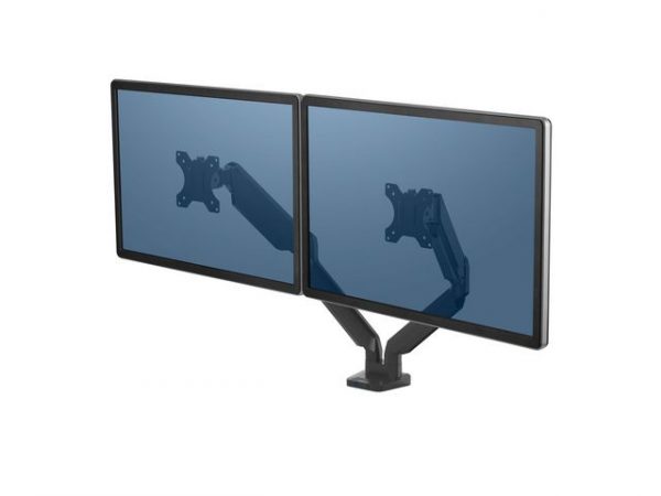 Monitorarm FELLOWES Platinum gas dubbel