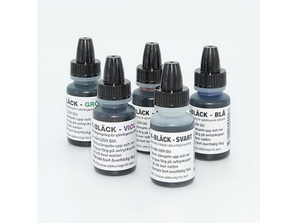 Stämpelfärg STAMKO 10 ml röd