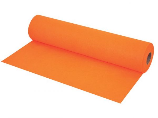 Dekorationsfilt 45cmx5m orange