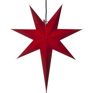 Pappersstjärna Rozen 65cm röd
