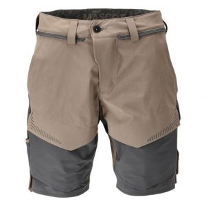 Shorts 29 cm MASCOT Custom. Sand/Grå C68