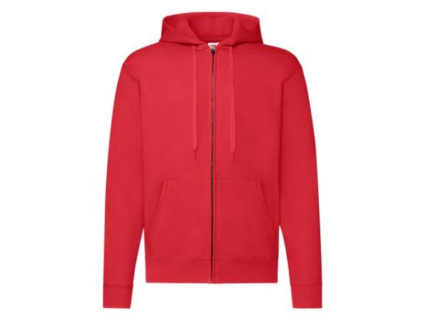 Zip Hoodie FRUIT röd 2XL