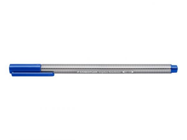 Fineliner STAEDTLER triplus blå