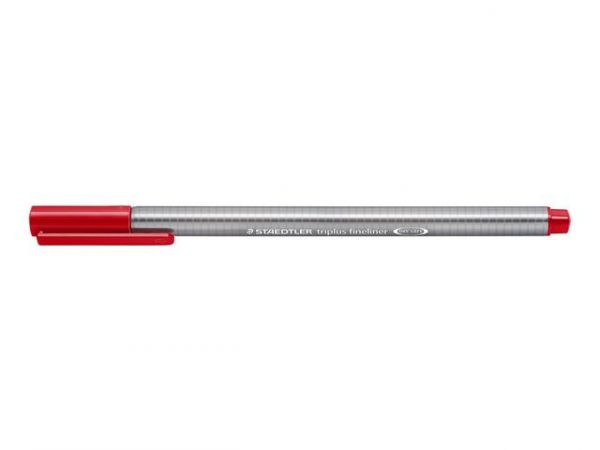 Fineliner STAEDTLER triplus röd