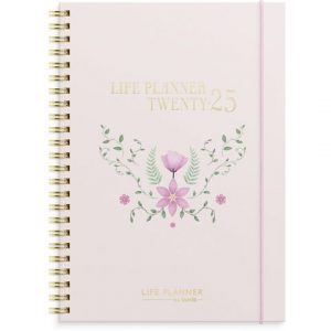 Life Planner Pink horisontell 2025