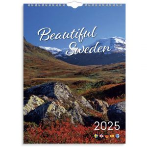 Väggkalender Beautiful Sweden 2025