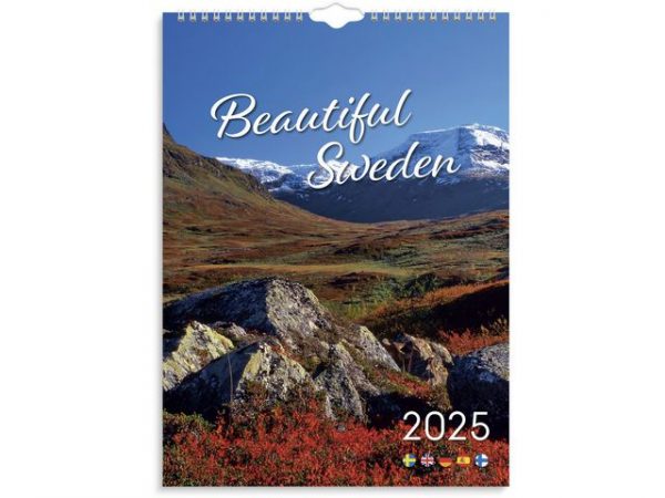 Väggkalender Beautiful Sweden 2025