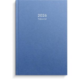 Tidjournal 2026 blå