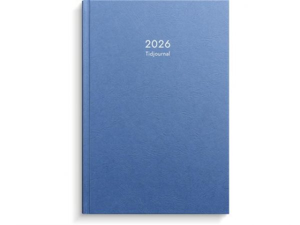 Tidjournal 2026 blå