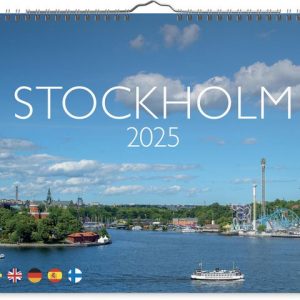 Väggkalender Stockholm 2025