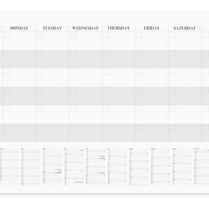 Whiteboardtavla Månadsplanering 2025