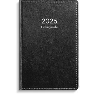 Fickagenda 2025 svart