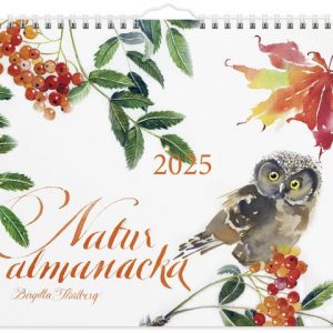 Väggkalender Naturalmanacka 2025