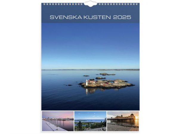 Väggkalender Svenska Kusten 2025