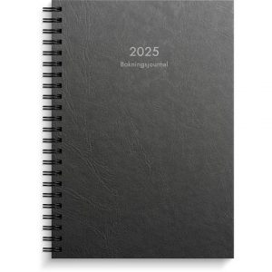 Bokningsjournalen 2025 svart