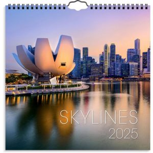 Väggkalender Skylines 2025