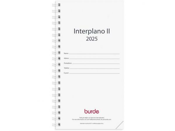 Kalender Interplano II refill 2025