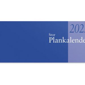 Stor Plankalender 2025 spiralbunden