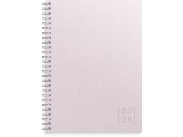 Kalender Business Textile 2025 rosa