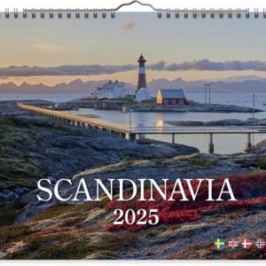 Väggkalender Scandinavia 2025