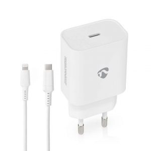 Laddare Vägg NEDIS 20 W USB-C/Lightning