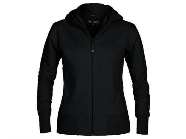 Hooded Cardigan WC03 Dam Svart L