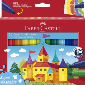 Fiberpenna Jumbo FABER CASTELL 24/fp