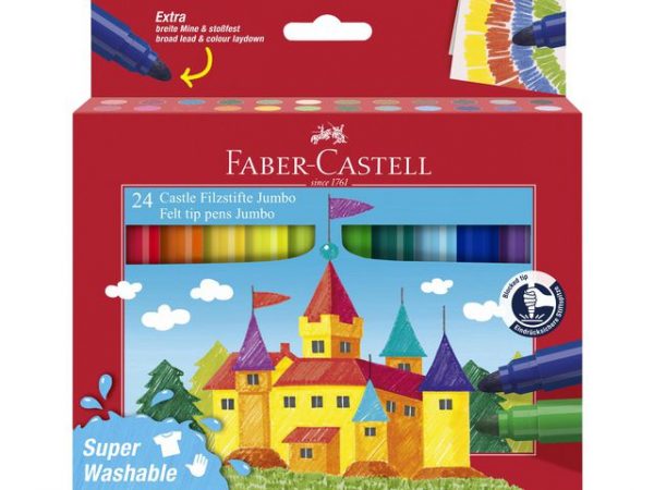 Fiberpenna Jumbo FABER CASTELL 24/fp