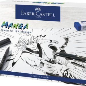 Fiberpennor Faber Castell Manga