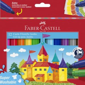 Fiberpenna Jumbo FABER CASTELL 12/fp