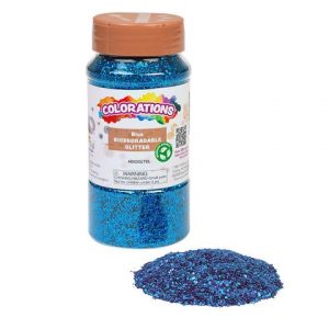 Bioglitter 113gr blå