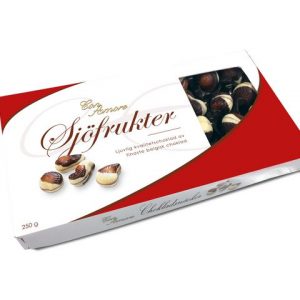 Choklad Sjöfrukter mini ask 250g