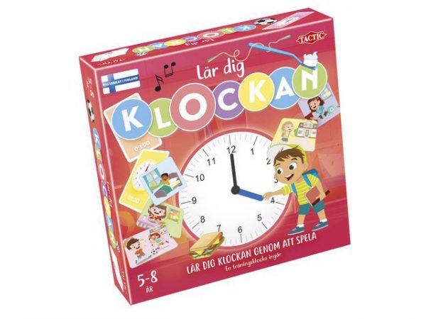 Spel Lär dig Klockan från 5år