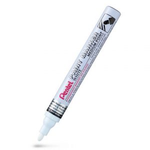 Märkpenna PENTEL MMP10-W Paint rund vit