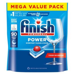 Maskindisk FINISH Power AiO 90/fp